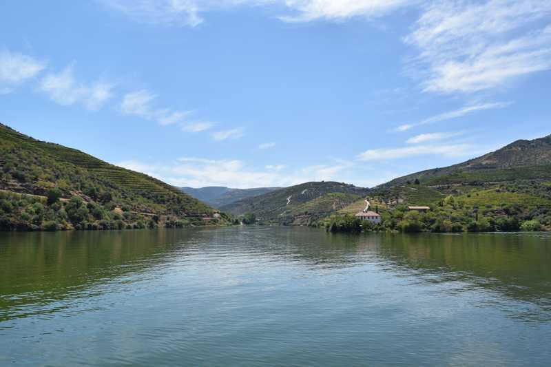 Douro River with its incredible vineyards
